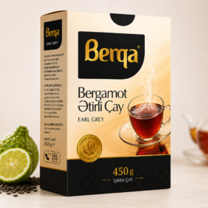 Berqa Bergamot Ətirli Çay (Earl Grey) – Premium Qara Çay (450 q) Hover Image