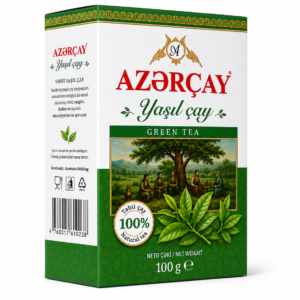 Azərçay Yaşıl Çay – Premium Təbii Yaşıl Çay (500 q) Hover Image